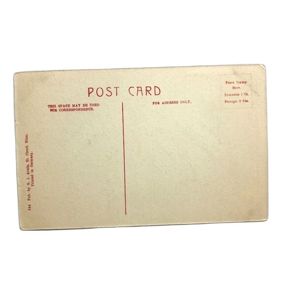 Great Northern Train Depot Postcard St Cloud Minnesota Unposted Early 1900s - Picture 2 of 2